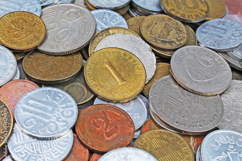 Old incűvalid eu coins