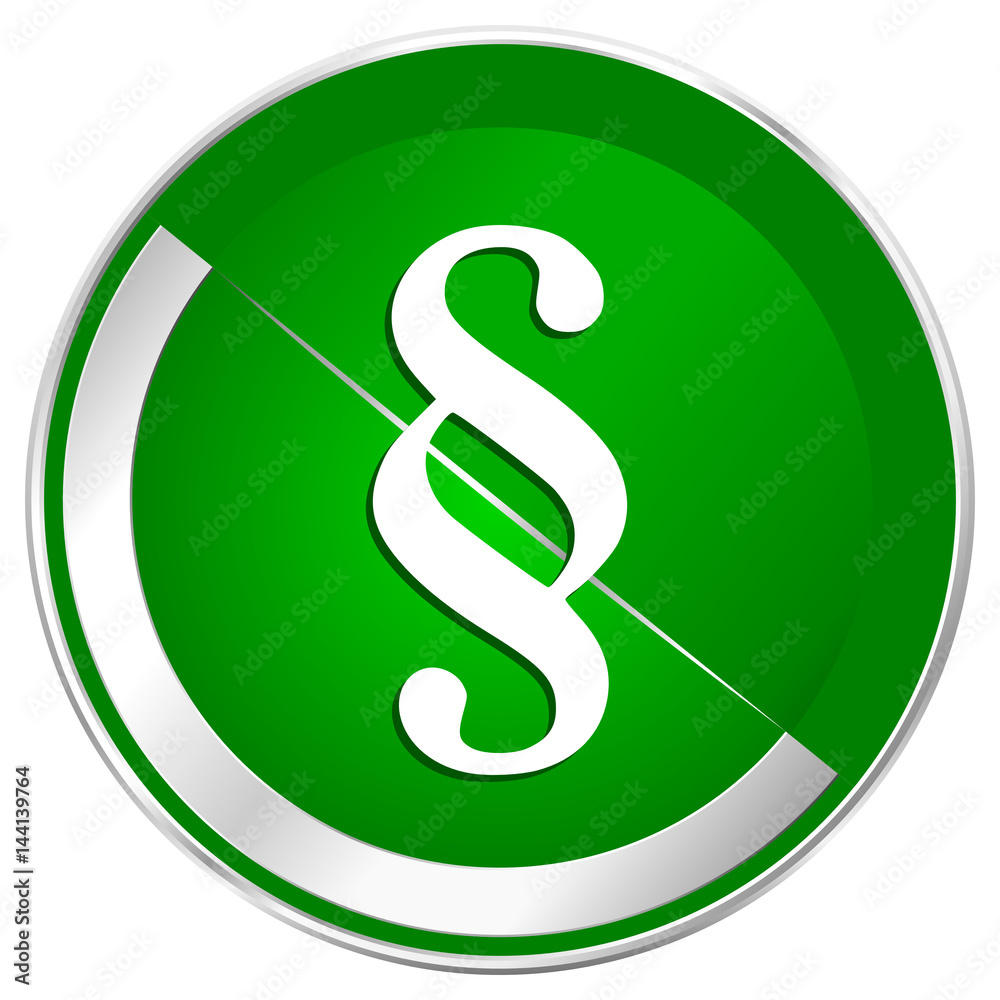 Paragraph silver metallic border green web icon for mobile apps and internet. Paragraph silver metallic border green web icon for mobile apps and internet.