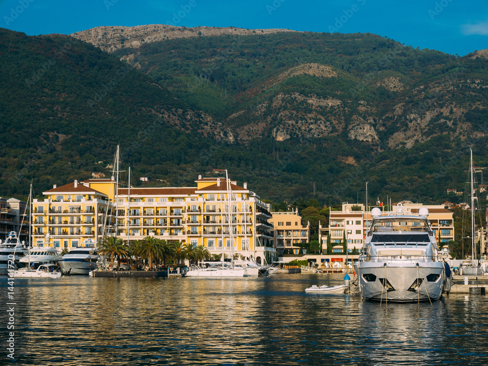 Regent Hotel, Tivat, Montenegro Porto Montenegro marina