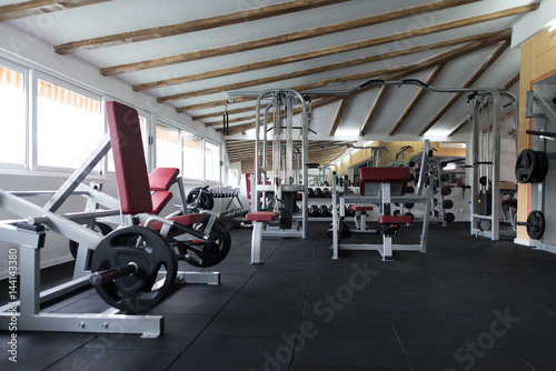 Large Modern Gym With Workout Equipment © Jale Ibrak