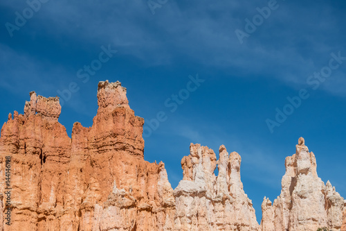 Hoodoos with Whispy Clouds