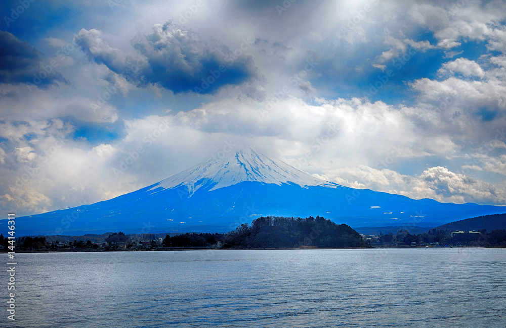 Mt. Fuji at Lake Kawaguchi, Fuji-Hakone-Izu National Park, Japan Mt. Fuji at Lake Kawaguchi, Fuji-Hakone-Izu National Park, Japan