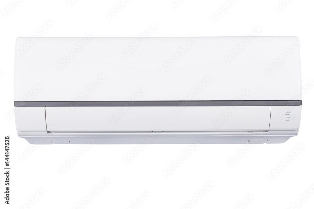 Split air conditioner isolated on white background Split air conditioner isolated on white background