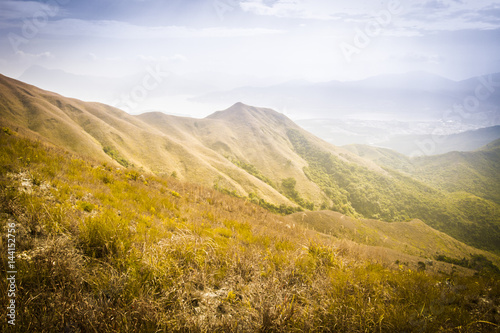 Canvas Print Hong Kong Mountains