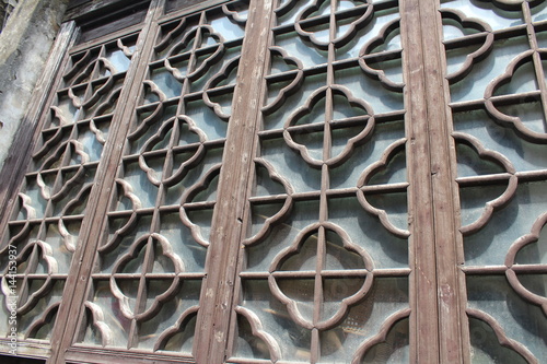 Traditional Chinese Window in Jiangsu China Asia