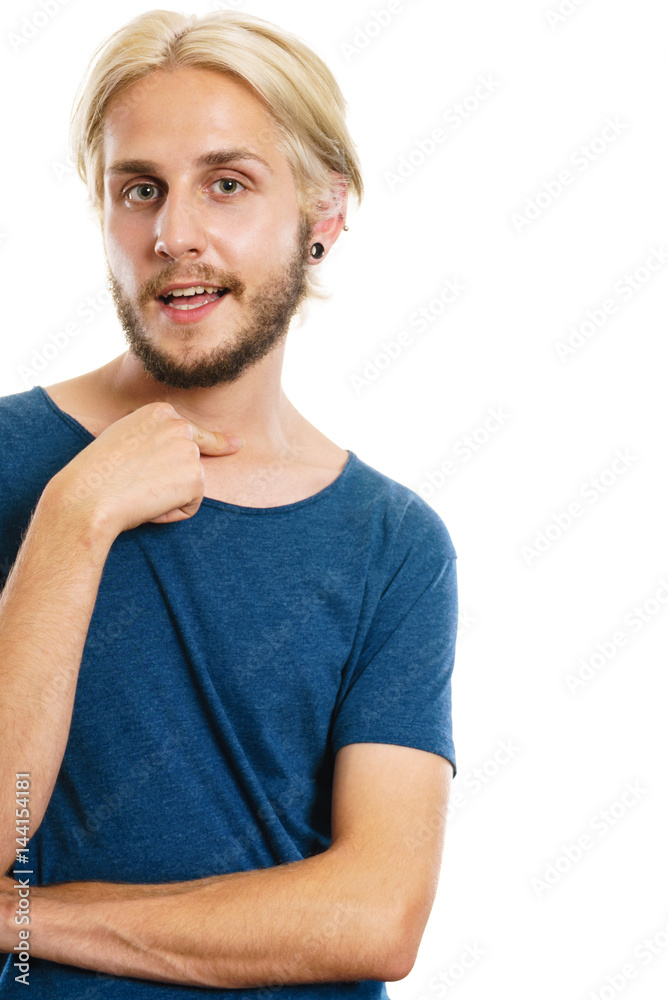Portrait of young smiling man Portrait of young smiling man