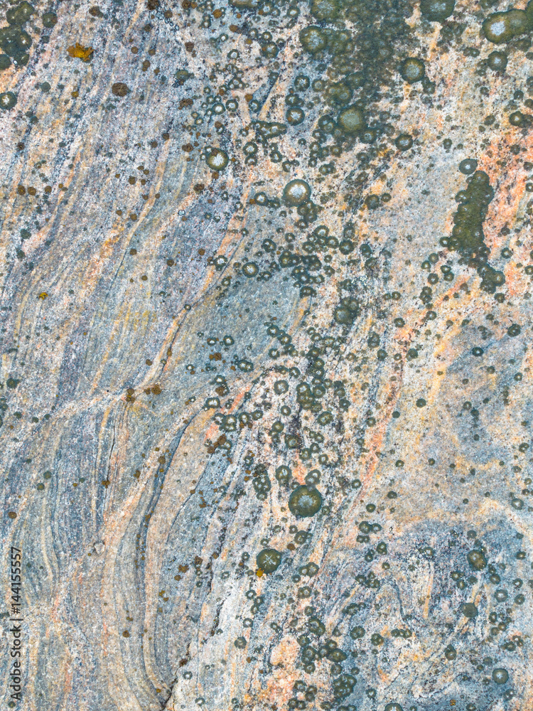 Texture of granite and lichen on it. Texture of granite and lichen on it.