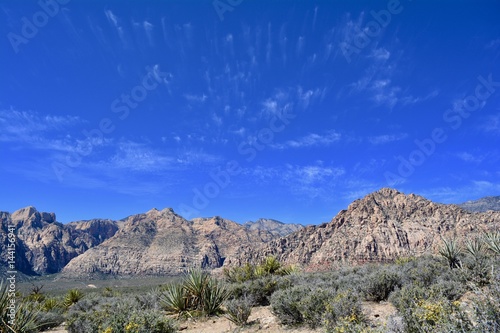 Canvas Print Sky Over Red Rock Canyon Las Vegas