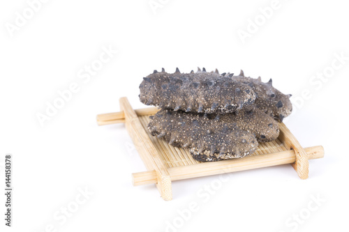 Dried sea cucumber from China. photo