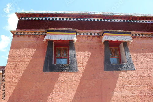 Labrang Monastery Architecture Amdo Tibet Gansu China Asia photo