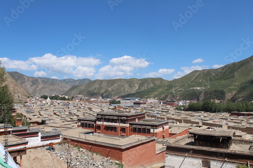 Labrang Monastery Architecture Amdo Tibet Gansu China Asia