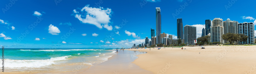 Surfers Paradise beach, Gold Coast, Australia Surfers Paradise beach, Gold Coast, Australia