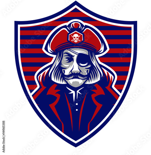 mascot logo team pirates 
