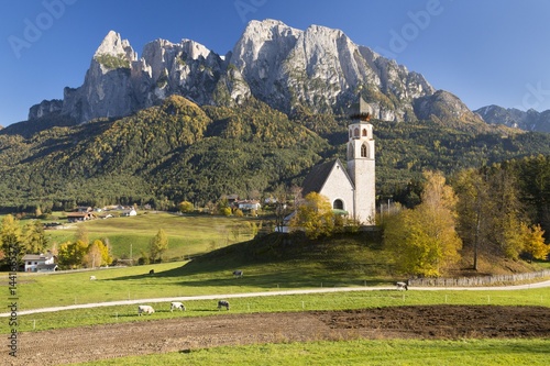 San Costantino, FiÃ¨ Allo Sciliar, Trentino Alto Adige, Italy. photo