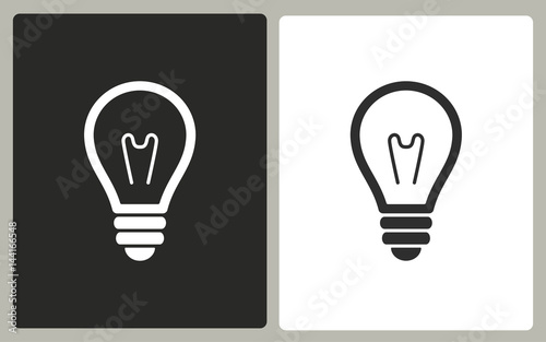 Lamp - vector icon.