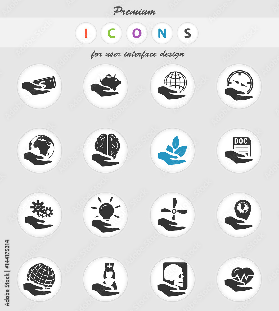 insurance icon set insurance icon set