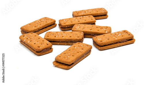 Biscuits double isolated