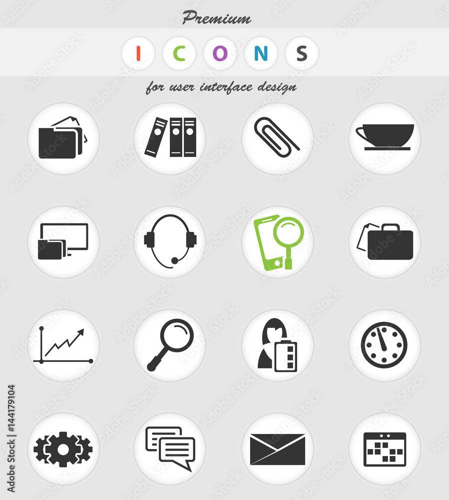 office icon set office icon set