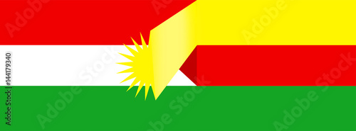 All Kurd's flag