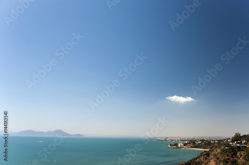 View to Mediterranean sea 3