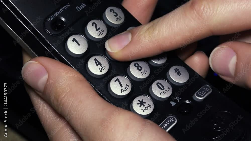 Close-up View of Woman Holding and Dialing a Phone. 4K Close-up View of Woman Holding and Dialing a Phone. 4K