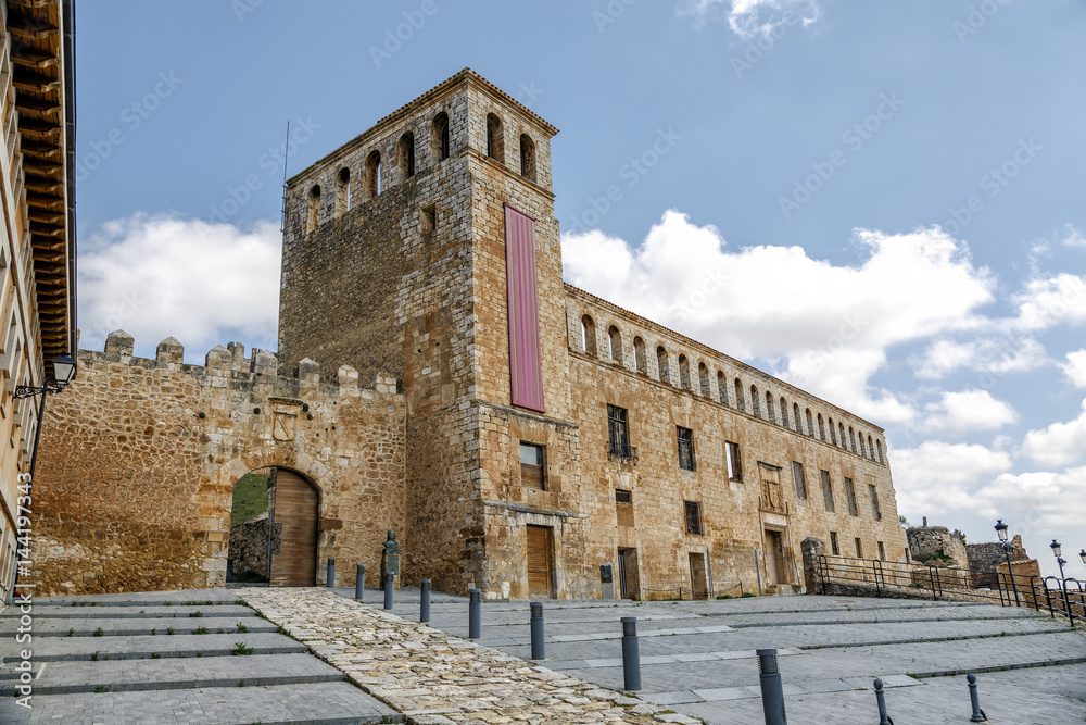 Palace of the Marquises of Berlanga, in Berlanga del Duero, Spain