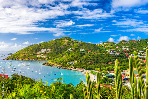 St. Bart's Island in the Caribbean  photo