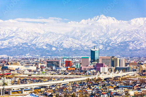 Toyama Japan Skyline