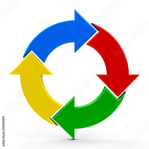 Abstract arrows icon