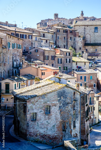 Картината върху платно montepulciano