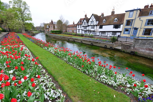 Westgate, which is the Medieval gate house area in Canterbury which is part of the city wall, the largest surviving in England. photo