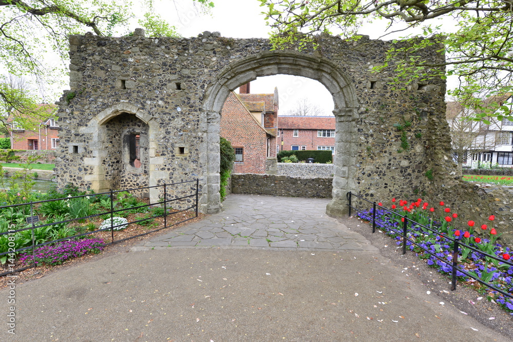 Westgate, which is the Medieval gate house area in Canterbury which is part of the city wall, the largest surviving in England.
