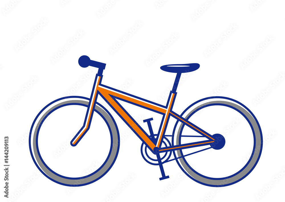 Fototapeta premium サイクリング MTB