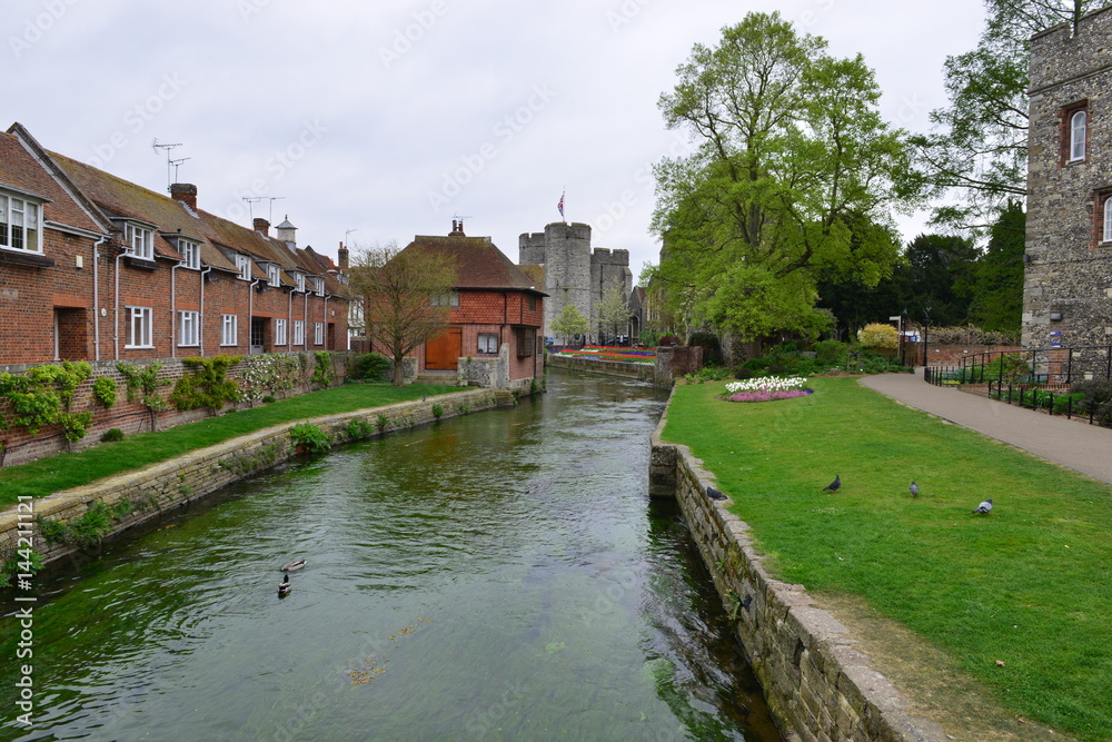 Westgate, which is the Medieval gate house area in Canterbury which is part of the city wall, the largest surviving in England.