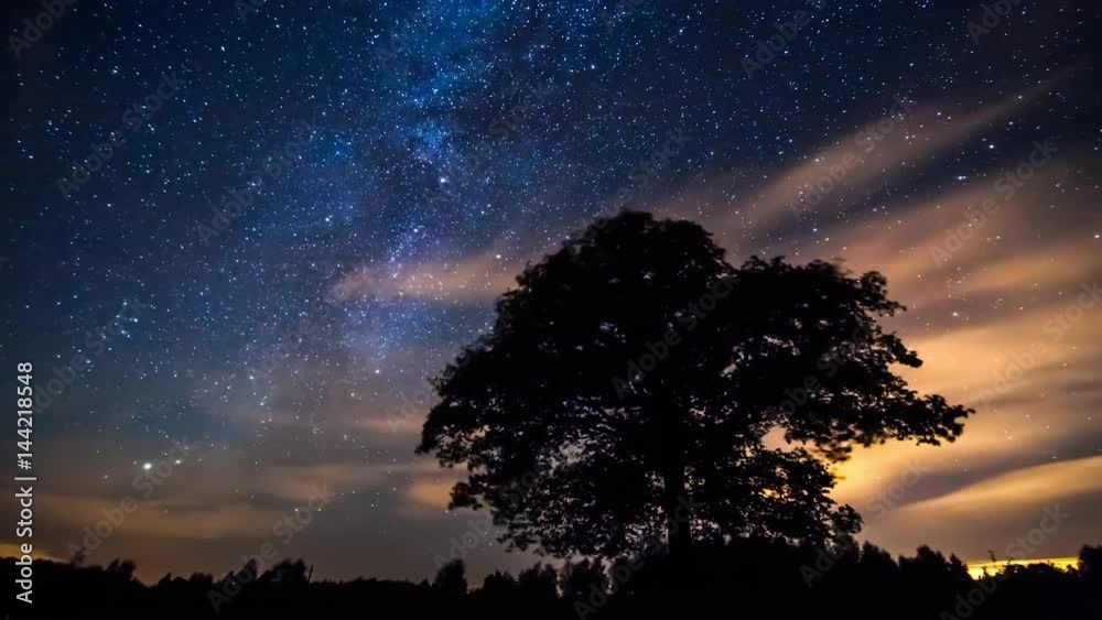 Milky way timelapse