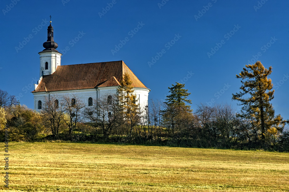 Fototapeta premium Church on the hill