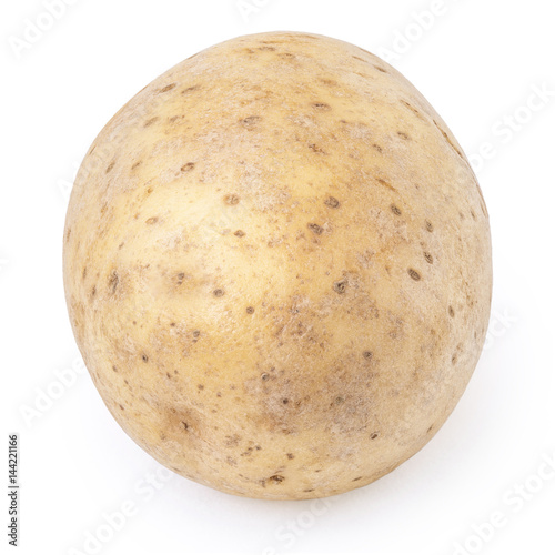 raw potato tuber