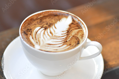 hot coffee,hot cappucino or hot mocha © jobrestful