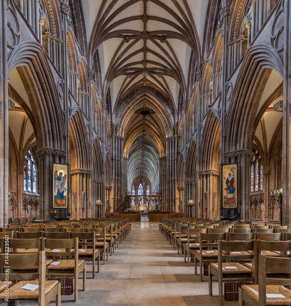 Lichfield Cathedral Interior