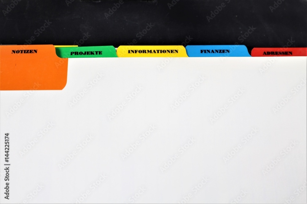 Fototapeta premium An image of a organizer