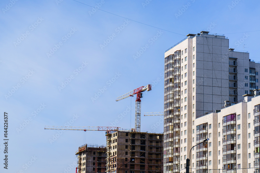 construction of new residential buildings
