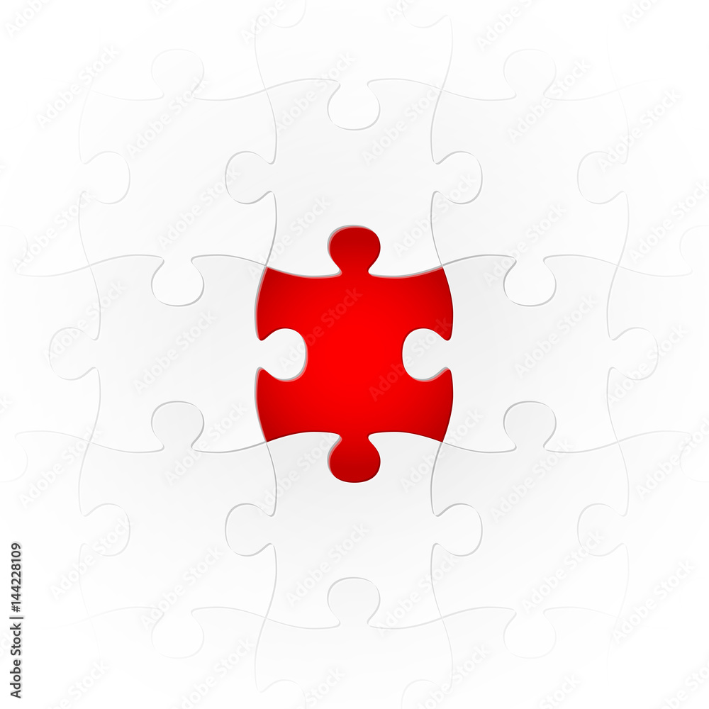 puzzle with special part puzzle with special part