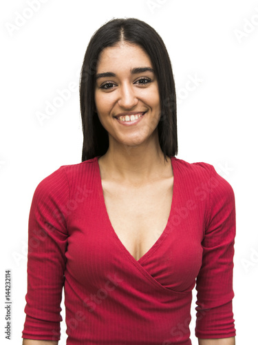 Tableau sur toile Portrait of a beautiful woman
