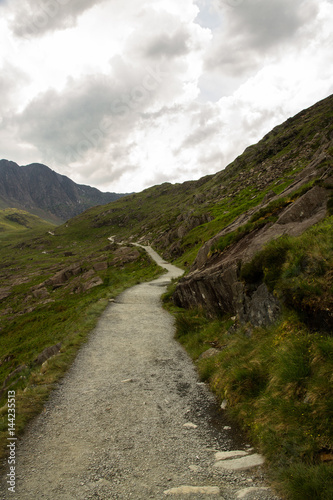 Snowdon path up to peak of Snowdon Miners track. © Andy Chisholm