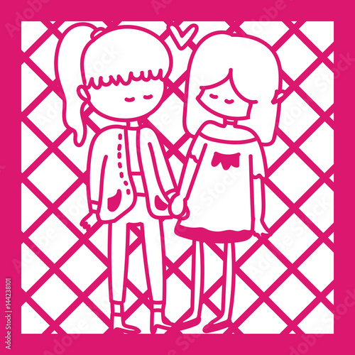 chicas enamoradas