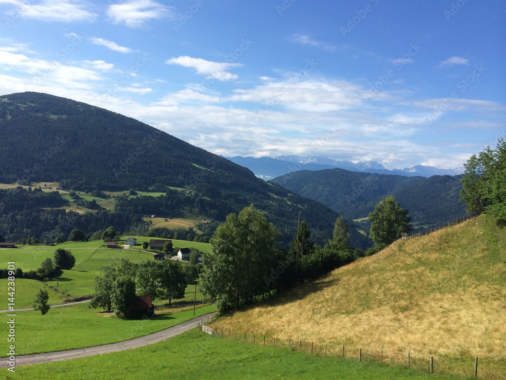 Mountain landscape, austria.
