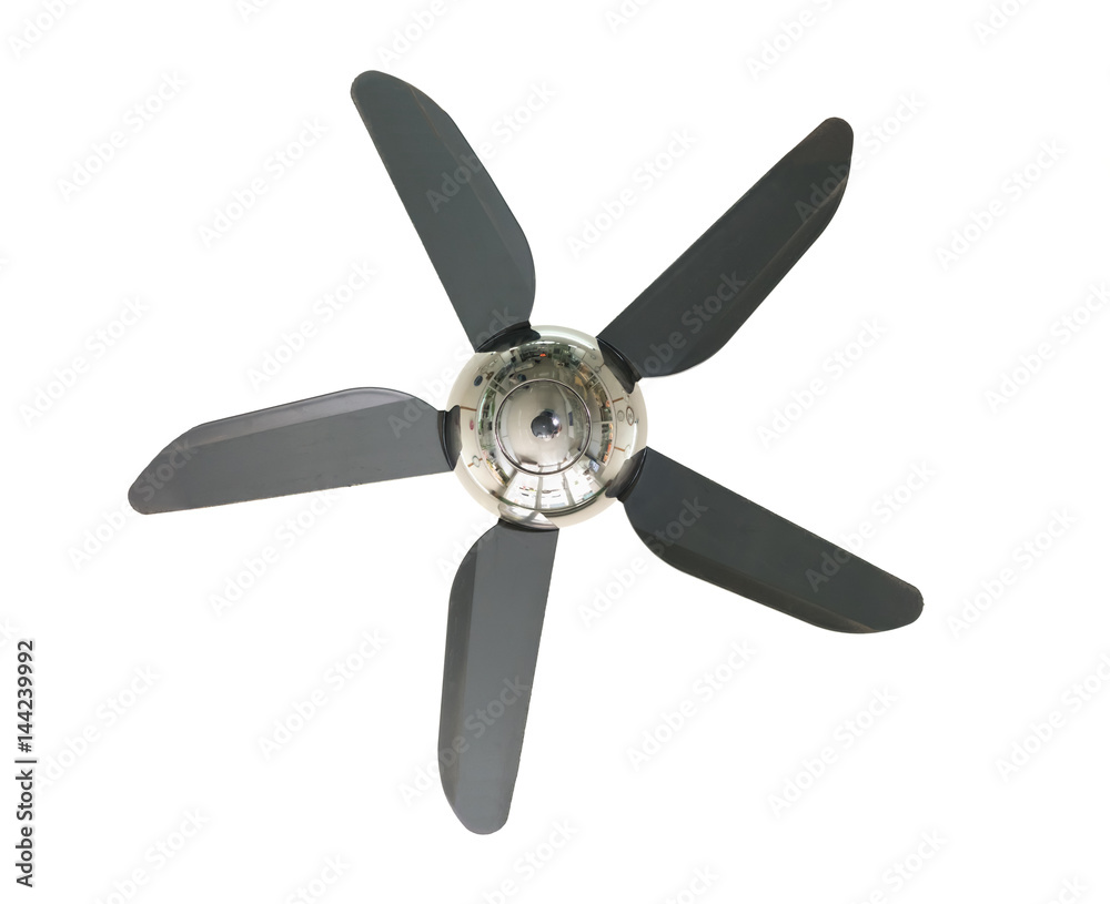 Propeller and ceiling fan concept isolated on white background Propeller and ceiling fan concept isolated on white background