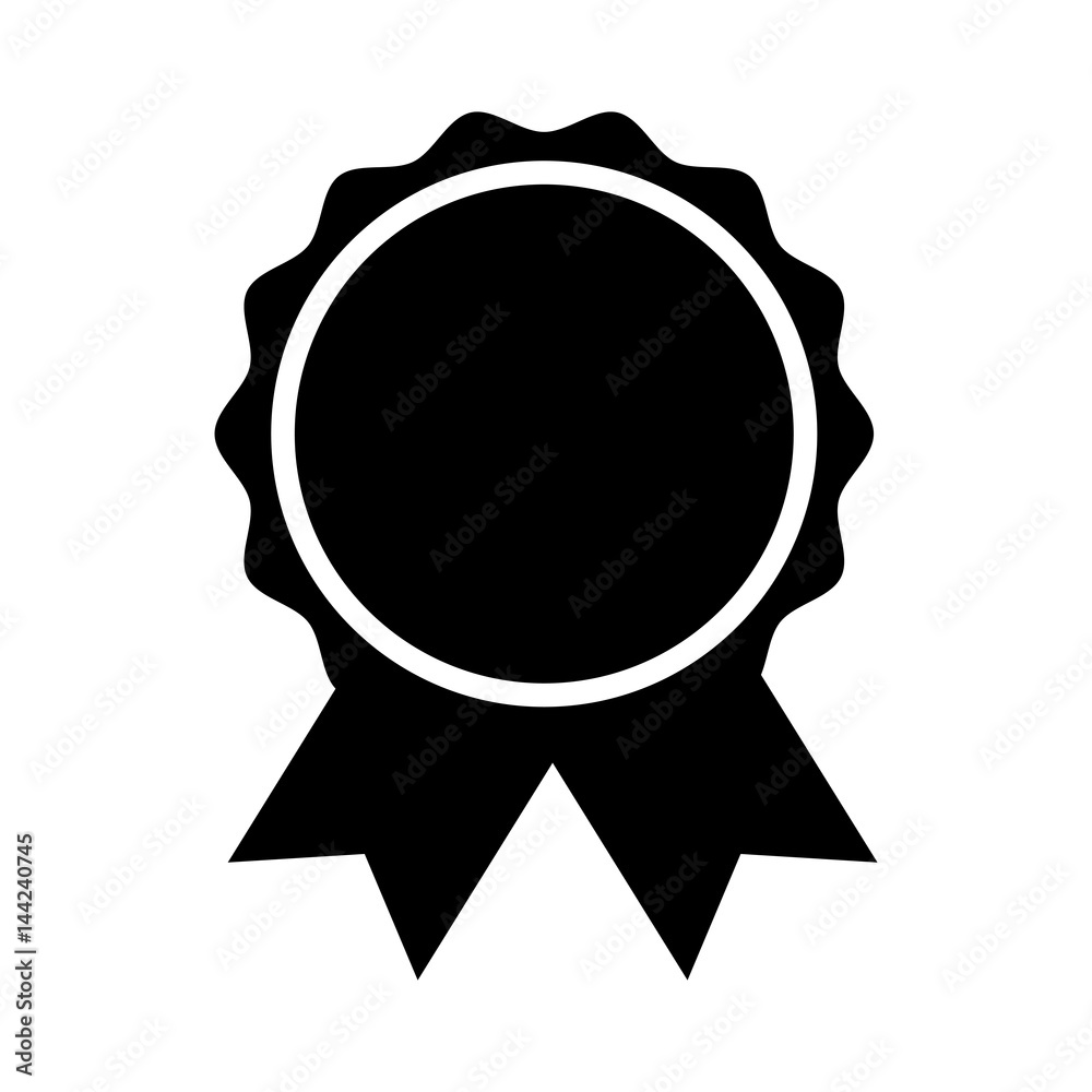 american frame with ribbon and star vector illustration design
