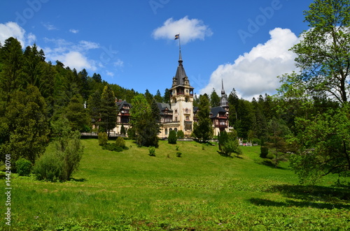 Schloss im Sommer