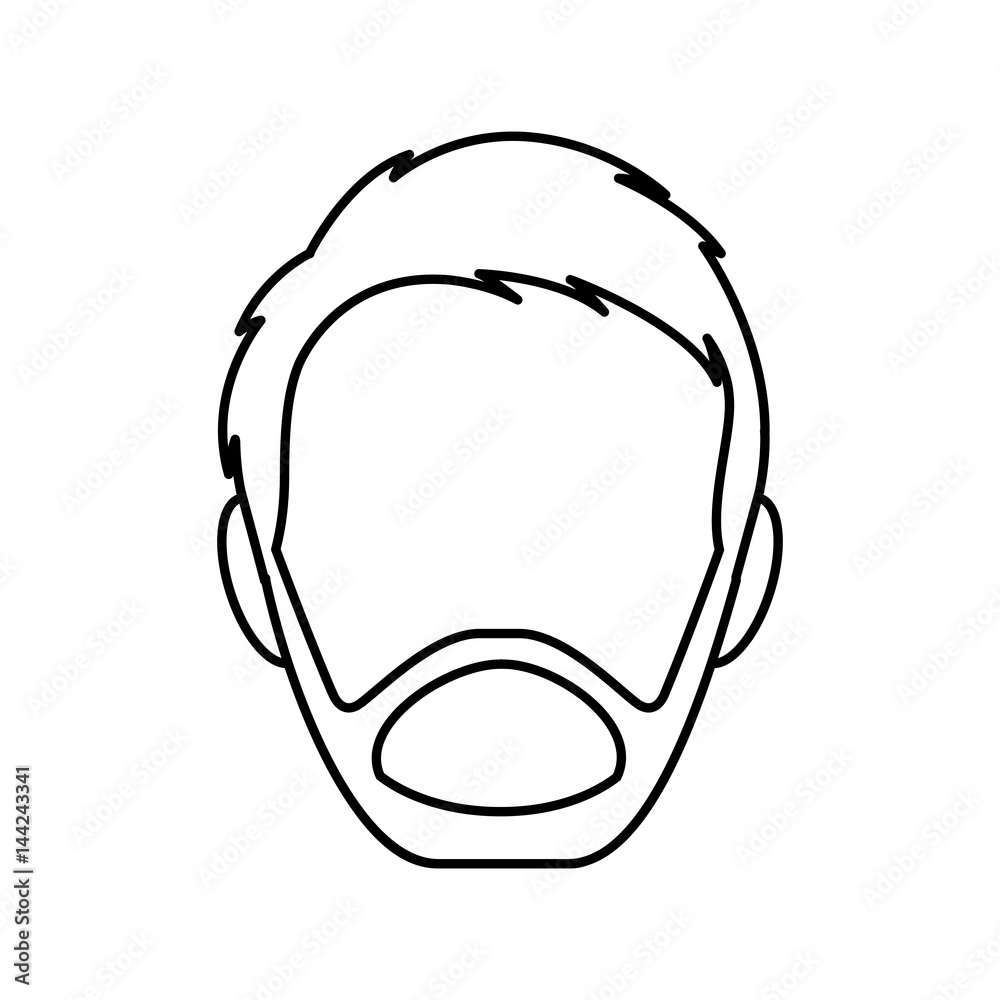 head man avatar icon vector illustration design head man avatar icon vector illustration design
